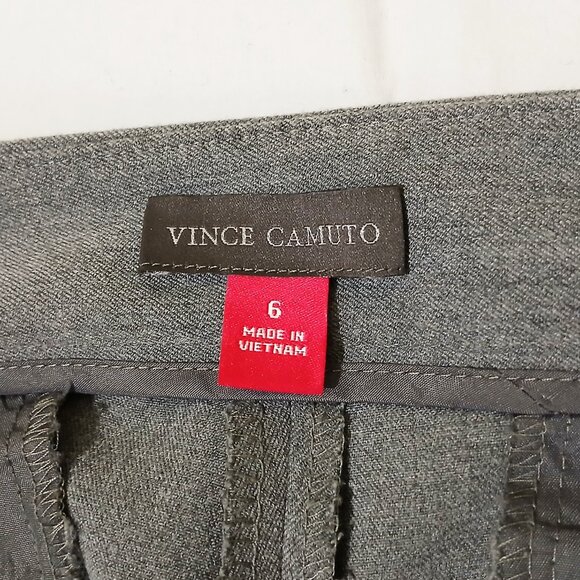 Vince Camuto Gray/Ash Coloured Women's Wide Flare Leg Trouser Pants Size 6 - Picture 6 of 8